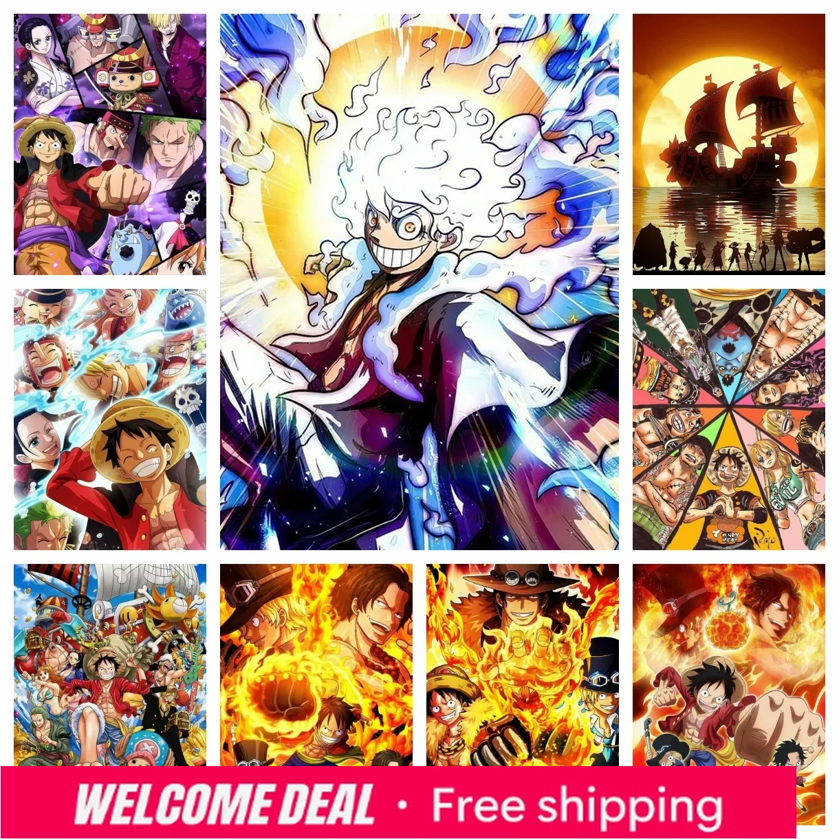 Embroidery Embellishments - 2026 2024 Anime Jepang Baru One