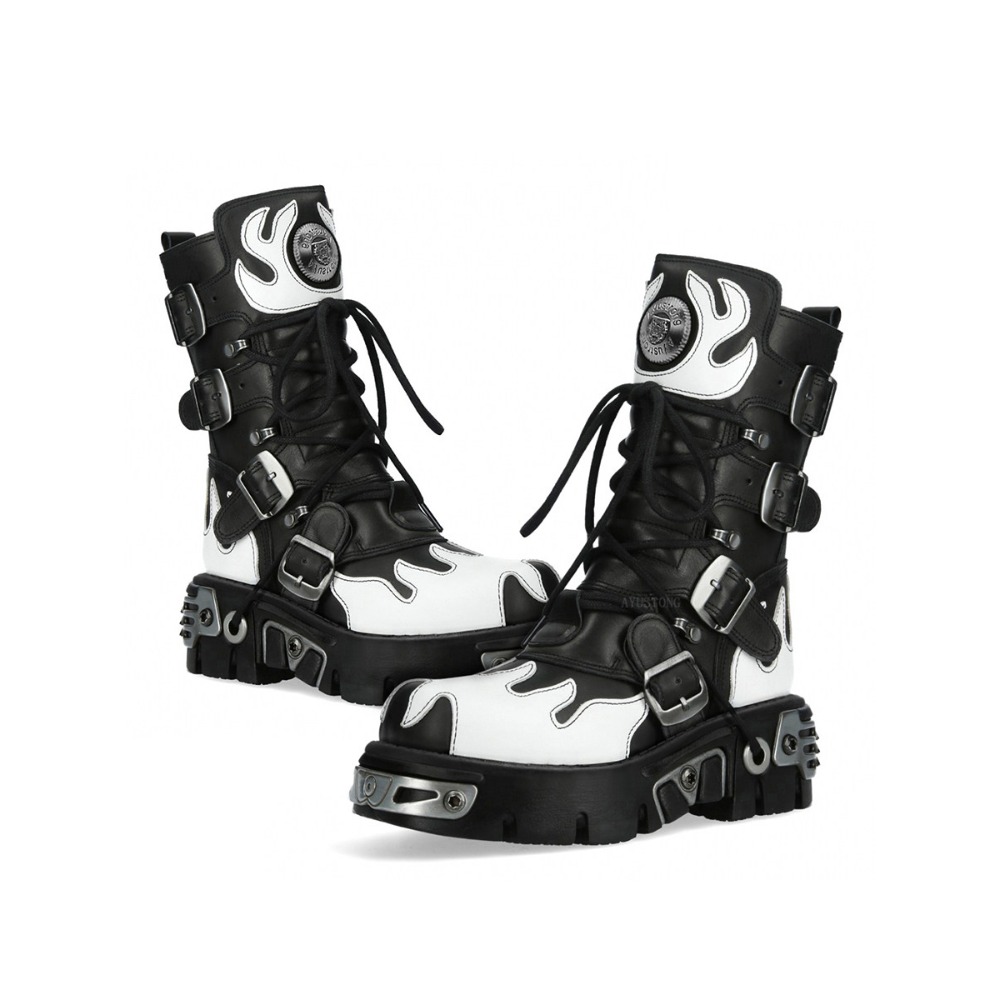 Sepatu Boots Motor Pria Model  - Guipure Lace Panel ulasan dan harga