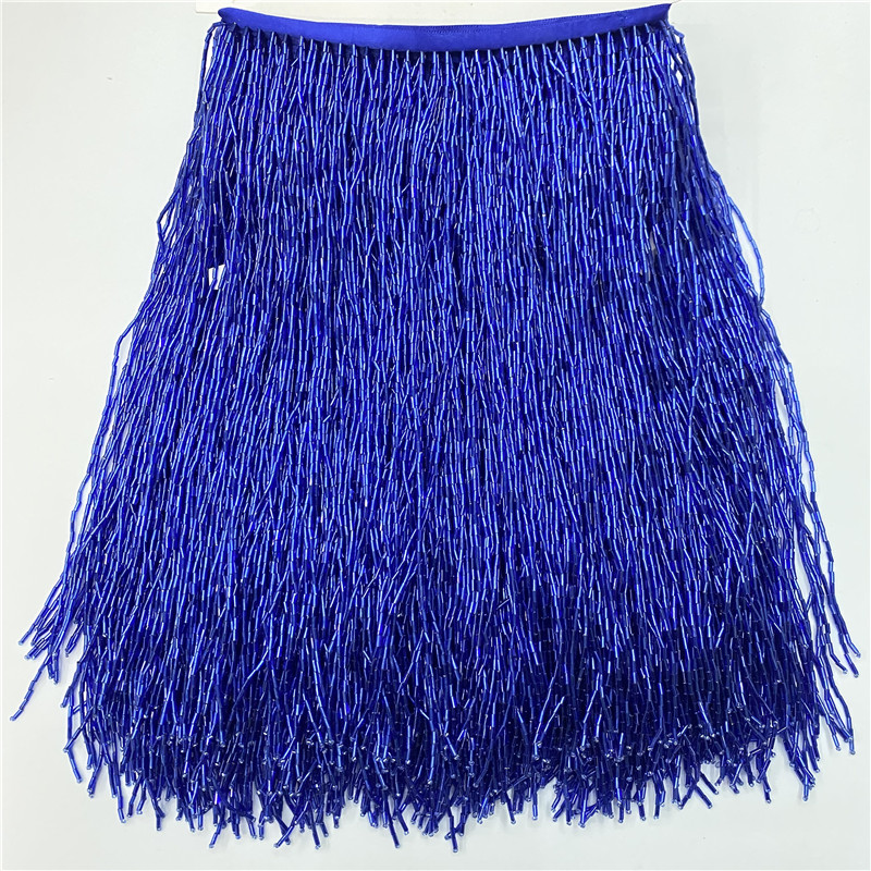 2Metro/Lot 30Cm Lebar Kualitas - Beaded Trim Fringe ulasan dan harga