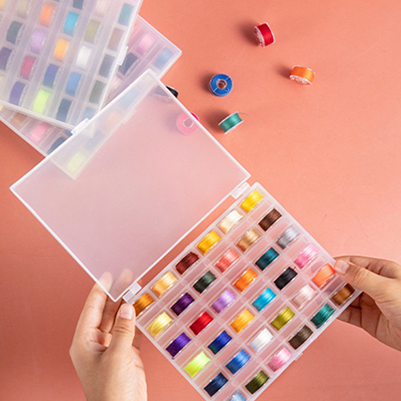 Set Kotak Bobin Jahit Mesin Ja - Craft Embellishment Storage ulasan dan harga