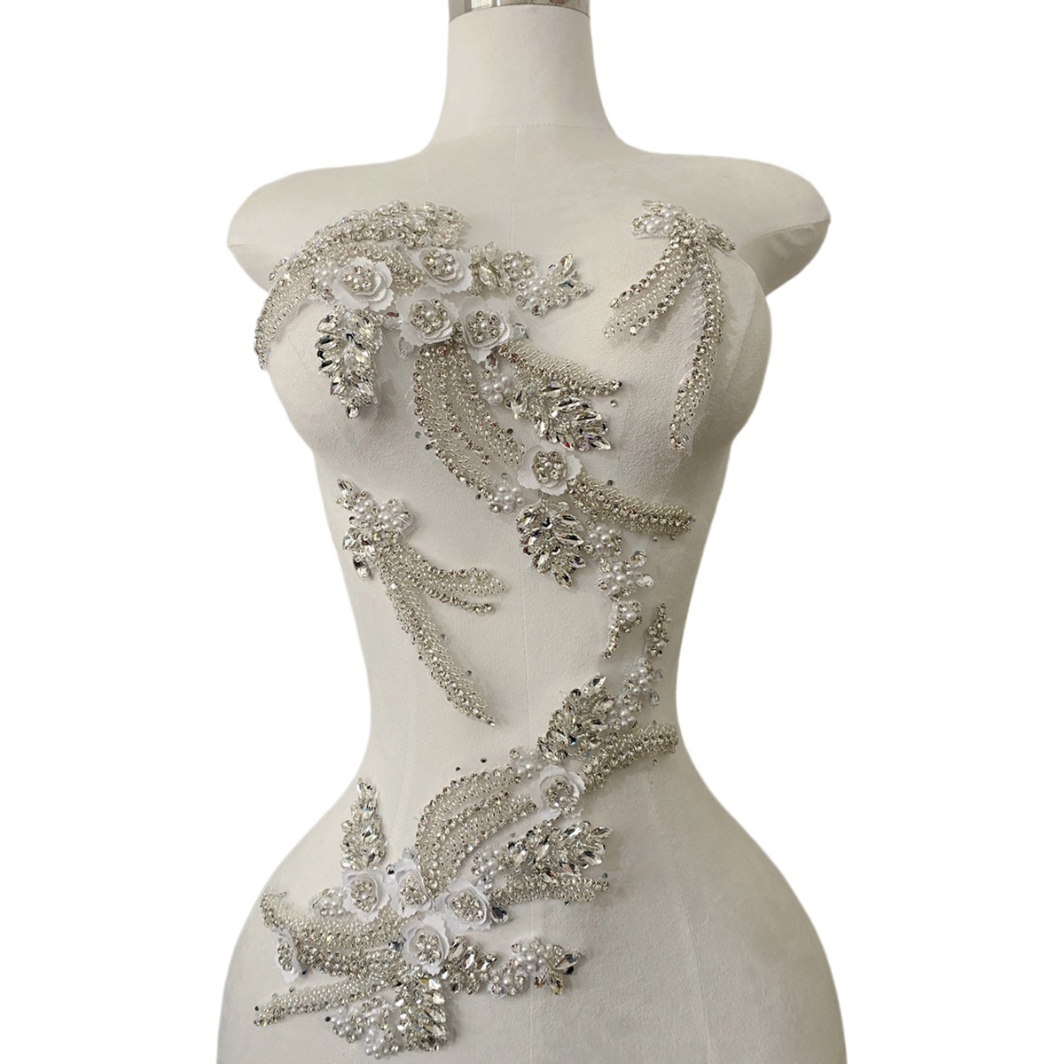 Aksesoris Hiasan Gaun Penganti - Sew On Rhinestone ulasan dan harga