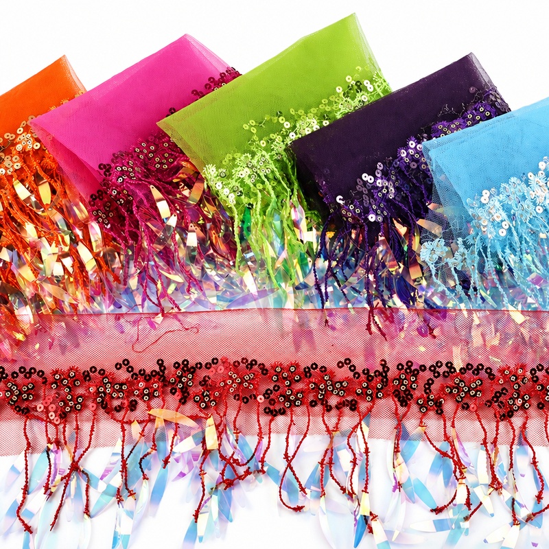 3/5/10 Yard 15cm Rumbai Jaring - Fringe Ribbon Sewing ulasan dan harga