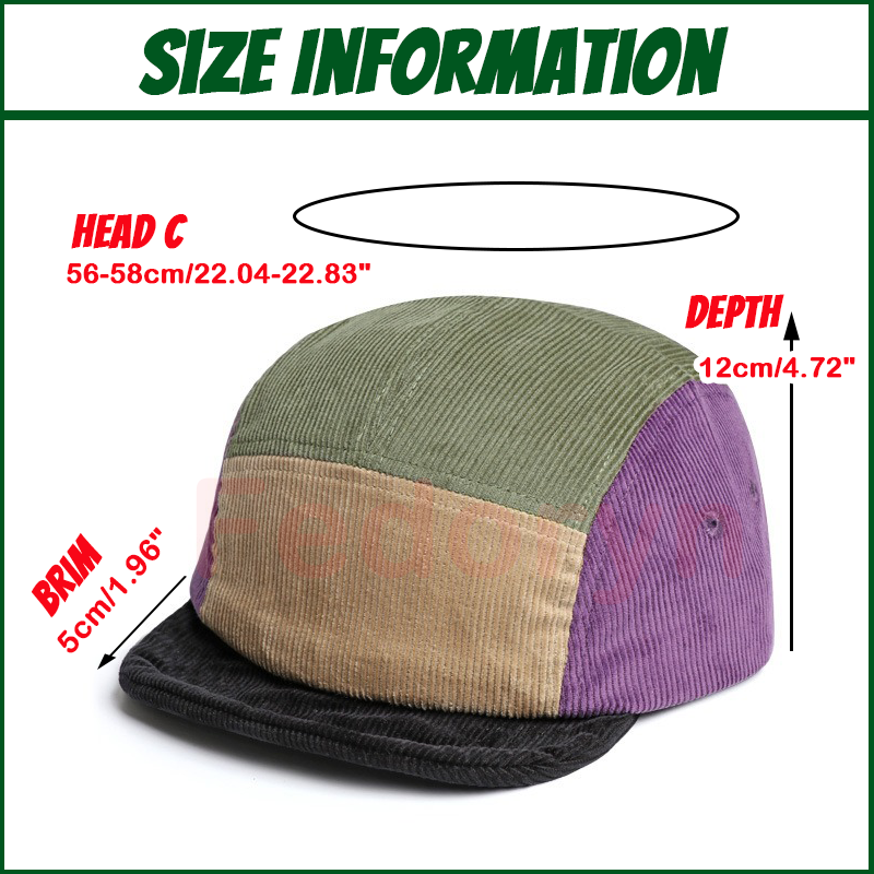 Fedoryn Topi Pinggiran Pendek  - Embellish Knit ulasan dan harga