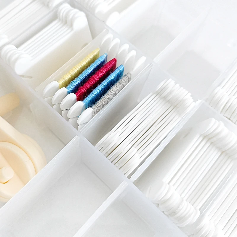 Kotak penyimpanan plastik 6/24 - Craft Embellishment Storage ulasan dan harga