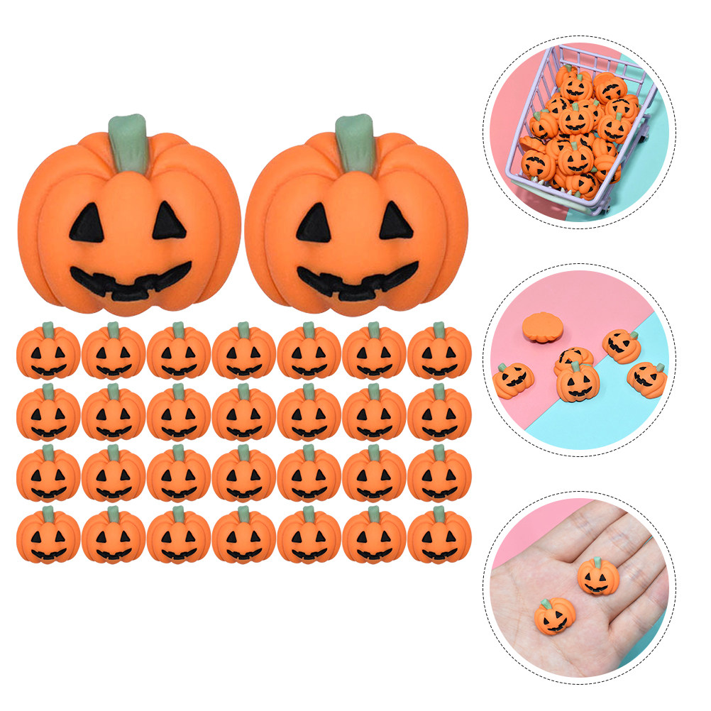 50Pcs Mini Gantungan Labu Resi - Craft Embellishments ulasan dan harga